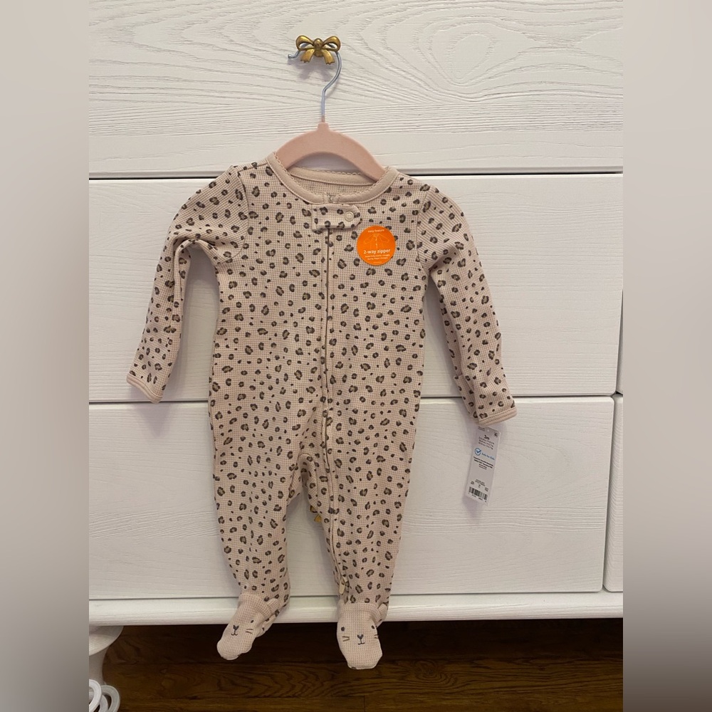 Leopard Print Kids One Piece